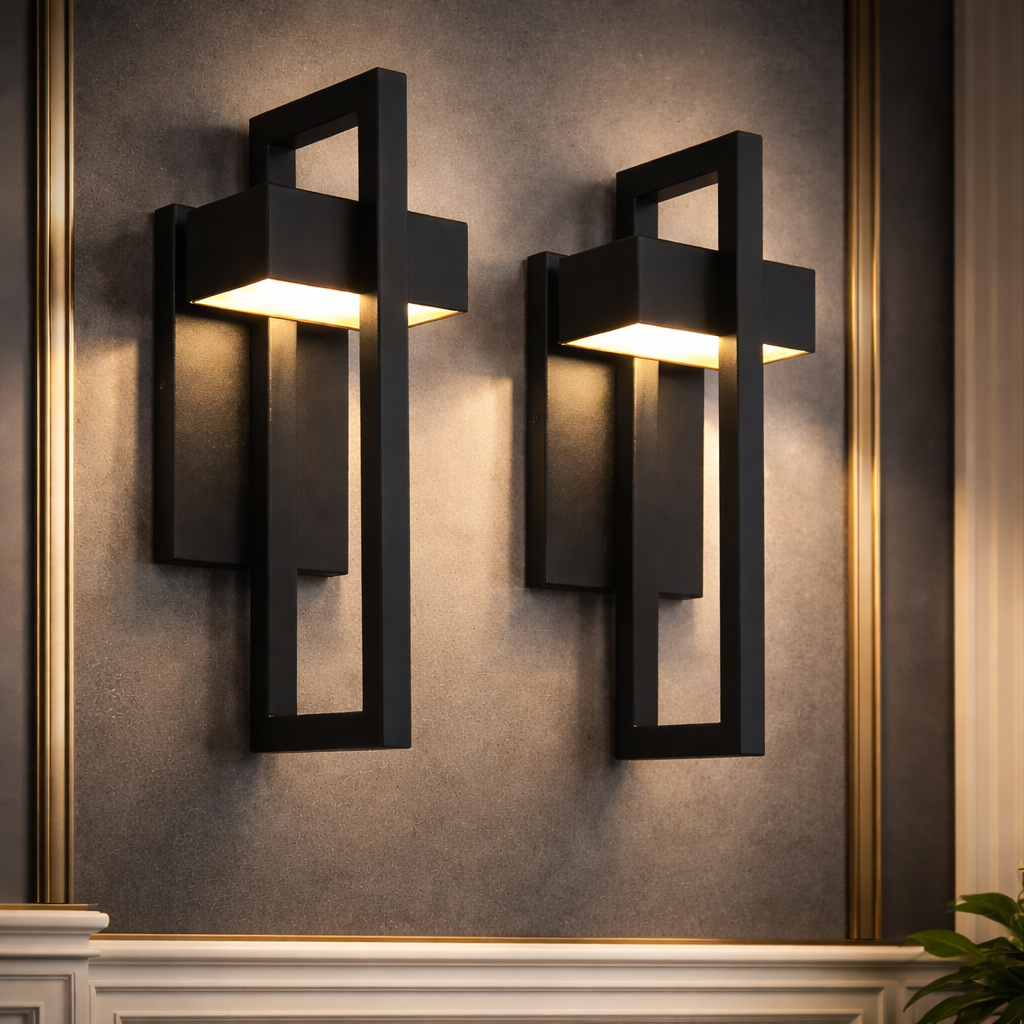 Wooden Lamp Hanging Lamp Set of 2 (L-2)