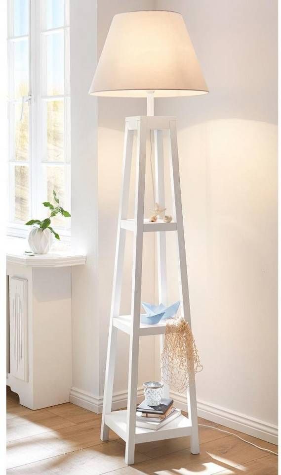 Wooden White Luxury Lamp (W.L White)