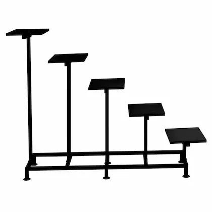 Flower pot stand full black