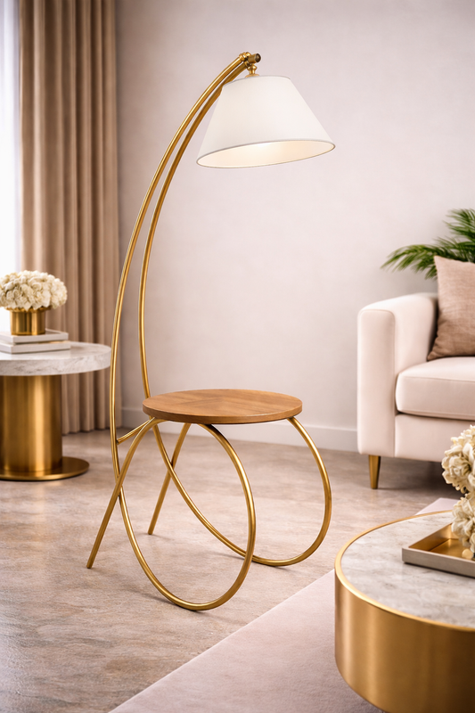 Modern Luxury Lamp and side Table (L-6)