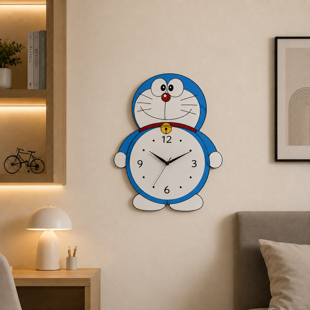 Premium  Wall Clock Doremon
