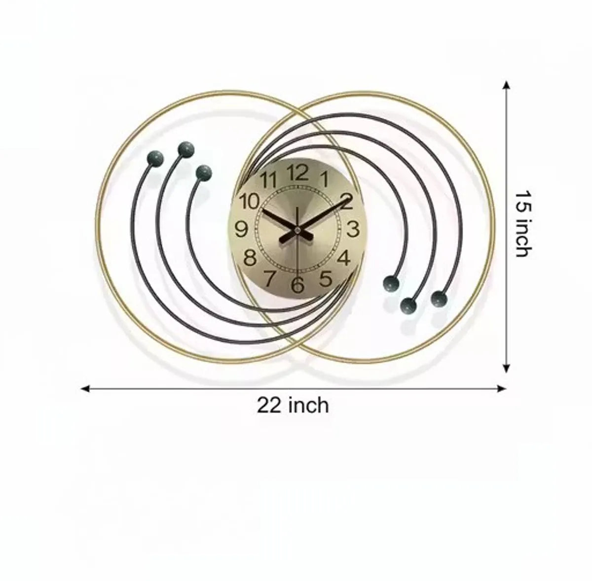 Metal Wall Art Modern Wall Hanging for Bedroom (W-DC)