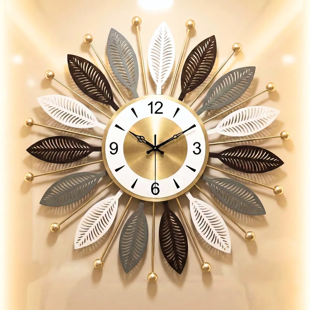 Metal Wall Art Modern Wall Hanging for Bedroom & Home (W-Lotus)