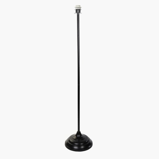 “Luxury Standing Floor Lamp with Red Fabric Shade – Stylish Light for Home Decor & Living Room”