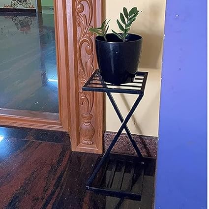 Modern Plant Stand black pack of 2