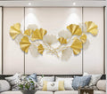 Metal Wall Art Modern Wall Hanging for Bedroom & Home