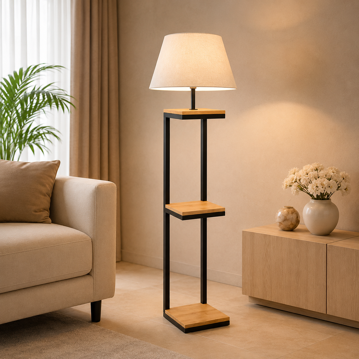 Luxury Lamp shelf
