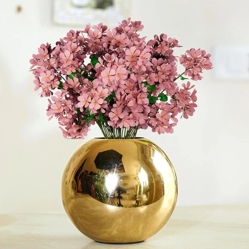 Modern Gold Decorative Vase for Floral Displays