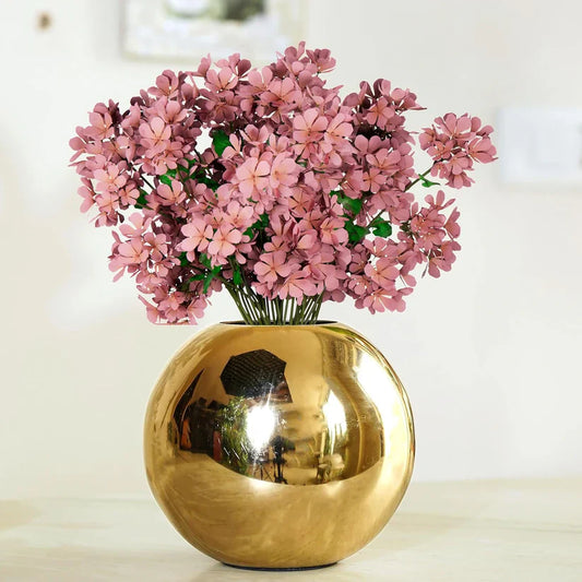 Modern Gold Decorative Vase for Floral Displays
