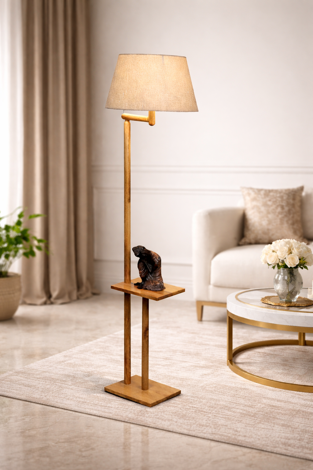 Luxury Lamp wooden
