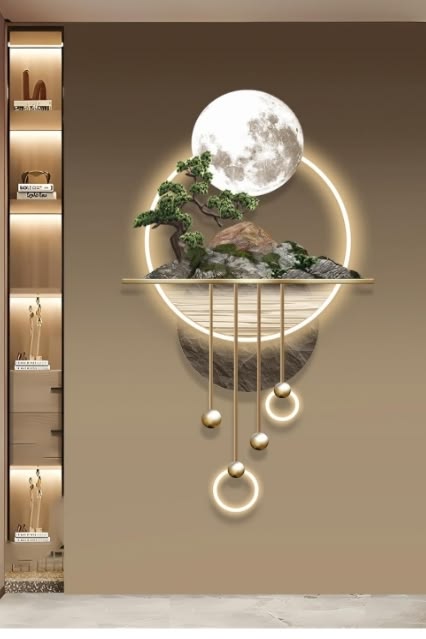 Premium  Wall Moon