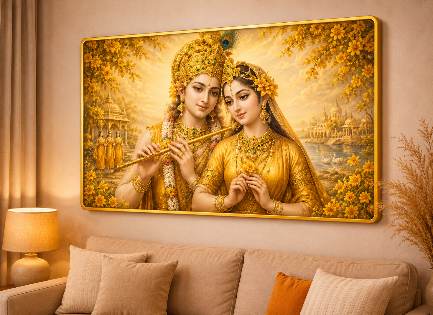 Premium wooden Wall Painting