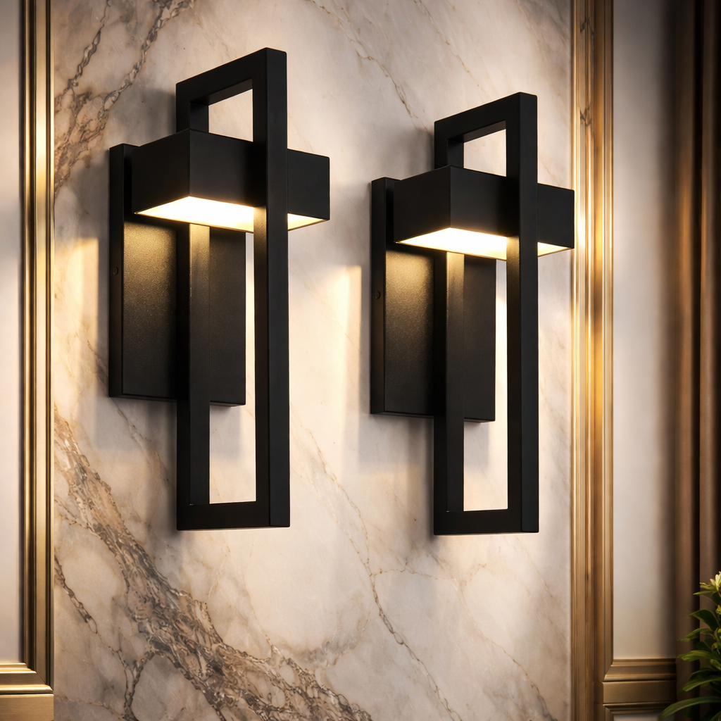 Wooden Lamp Hanging Lamp Set of 2 (L-2)