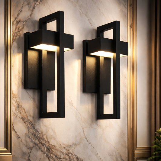 Wooden Lamp Hanging Lamp Set of 2 (L-2)