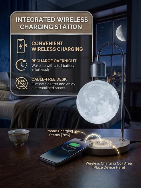 MoonGlow Floating LED Lamp