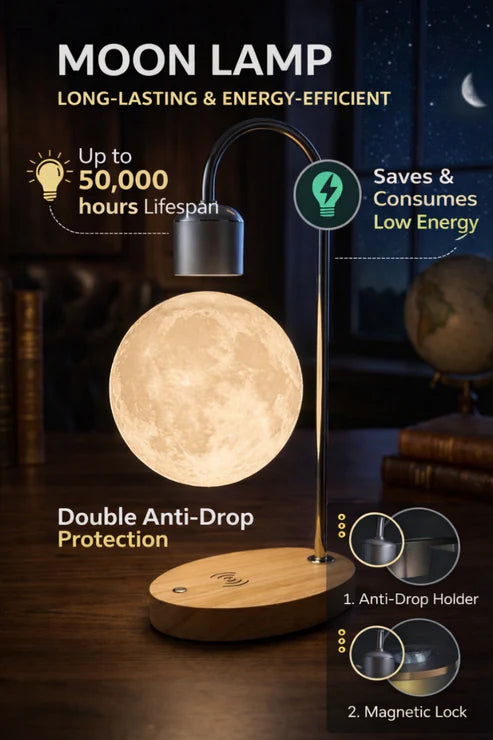 MoonGlow Floating LED Lamp