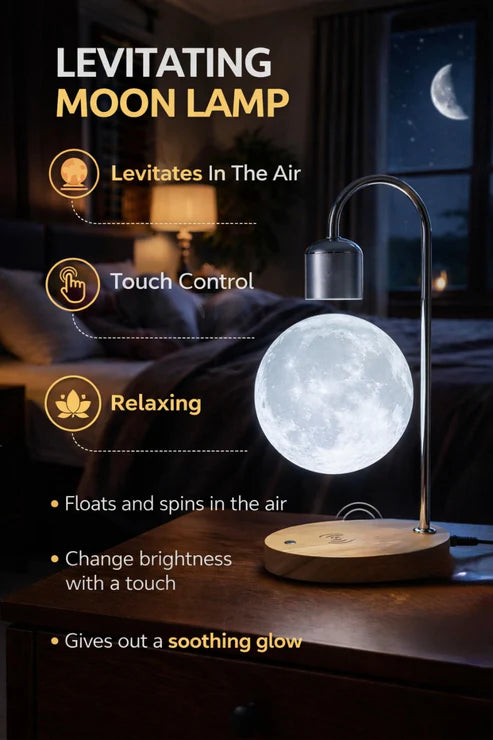 MoonGlow Floating LED Lamp