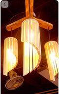 Wooden Ceiling Lamp  Wooden Hanging Lamp (W.L Stick)