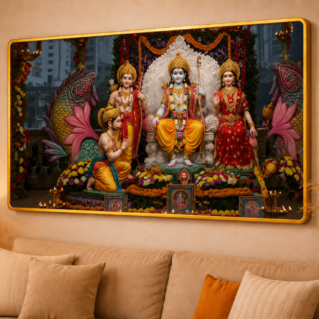 Premium wooden Wall Painting