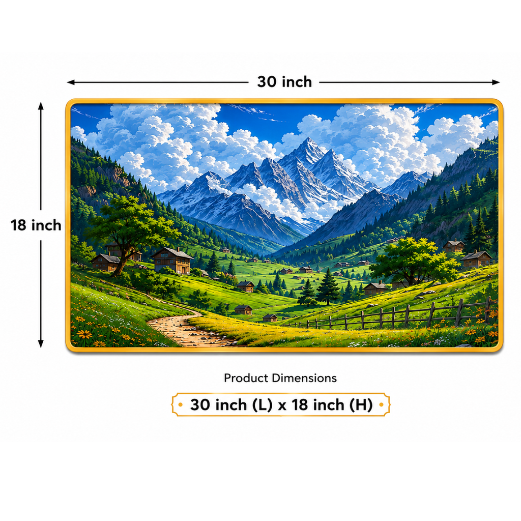 Premium wooden Wall Painting