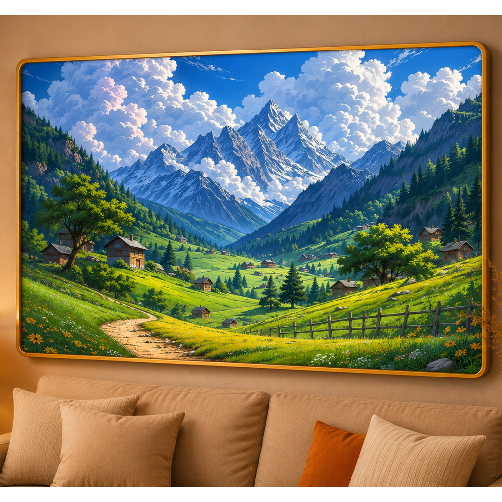 Premium wooden Wall Painting