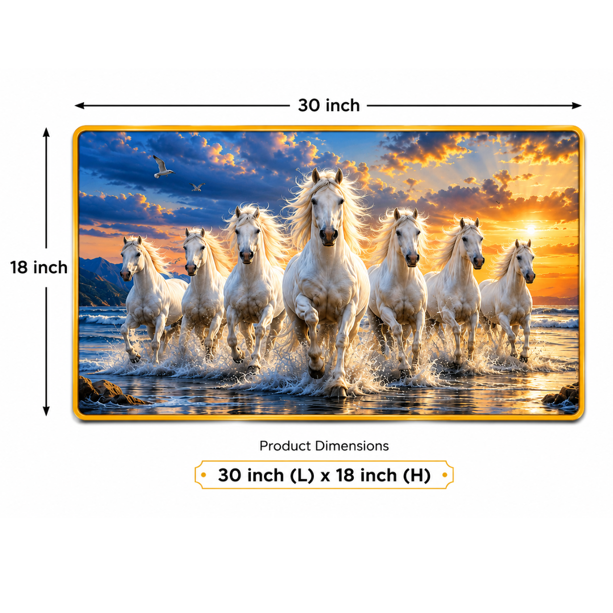 Premium wooden Wall Painting