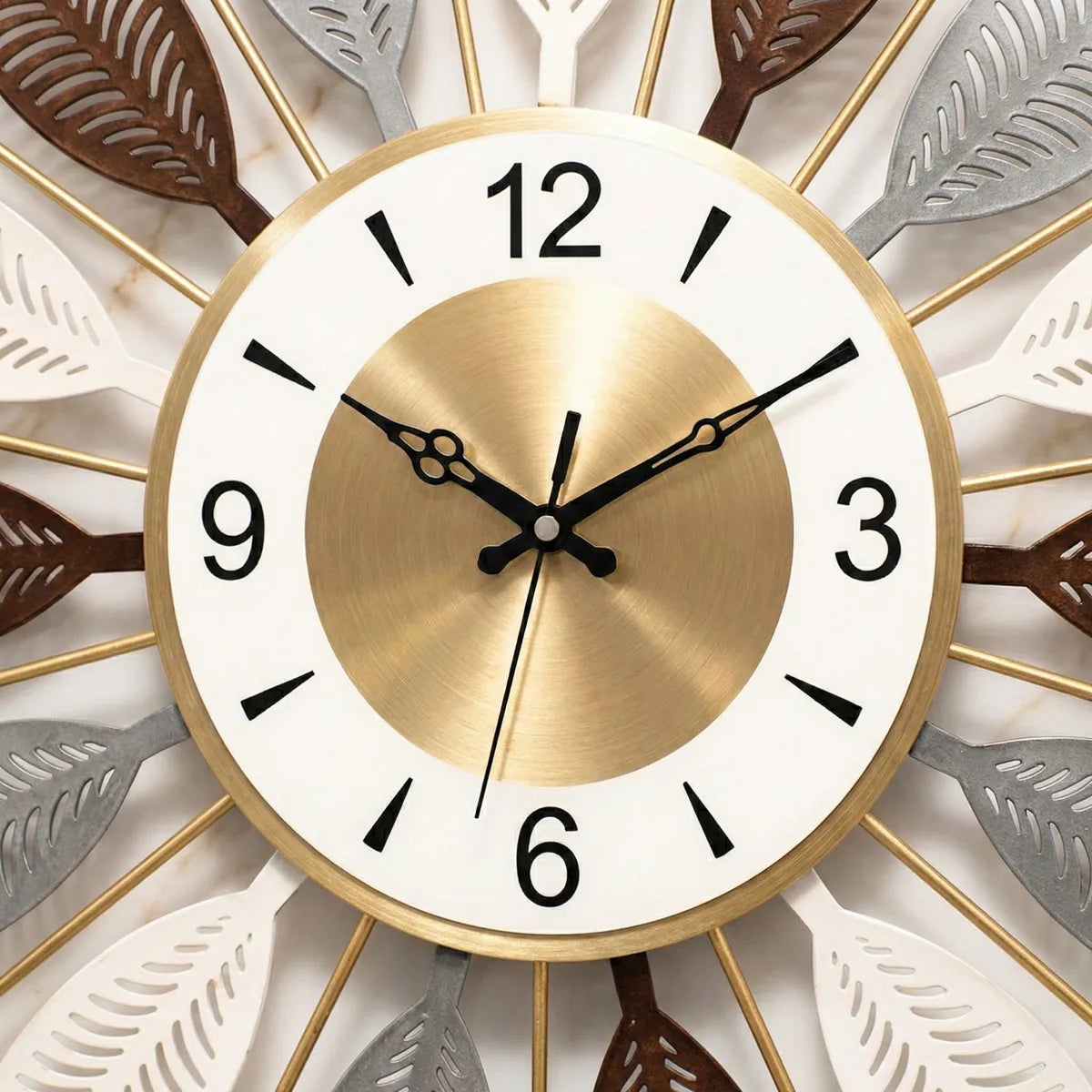 Metal Wall Art Modern Wall Hanging for Bedroom & Home (W-Lotus)