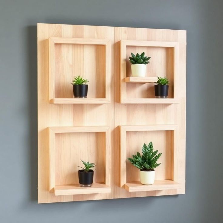 Modern Plant Shelf