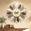 Metal Wall Art Modern Wall Hanging for Bedroom & Home (W-Lotus)