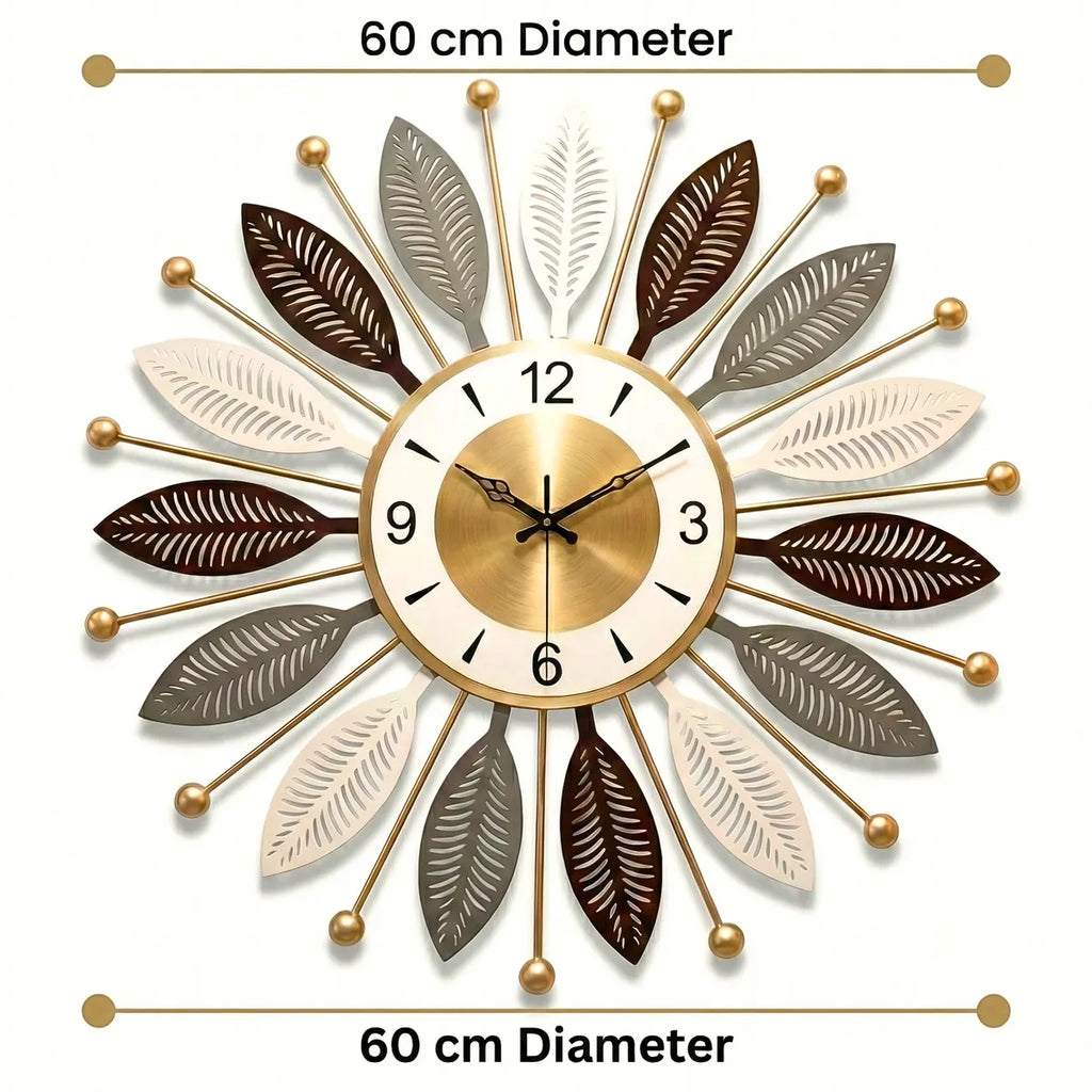 Metal Wall Art Modern Wall Hanging for Bedroom & Home (W-Lotus)