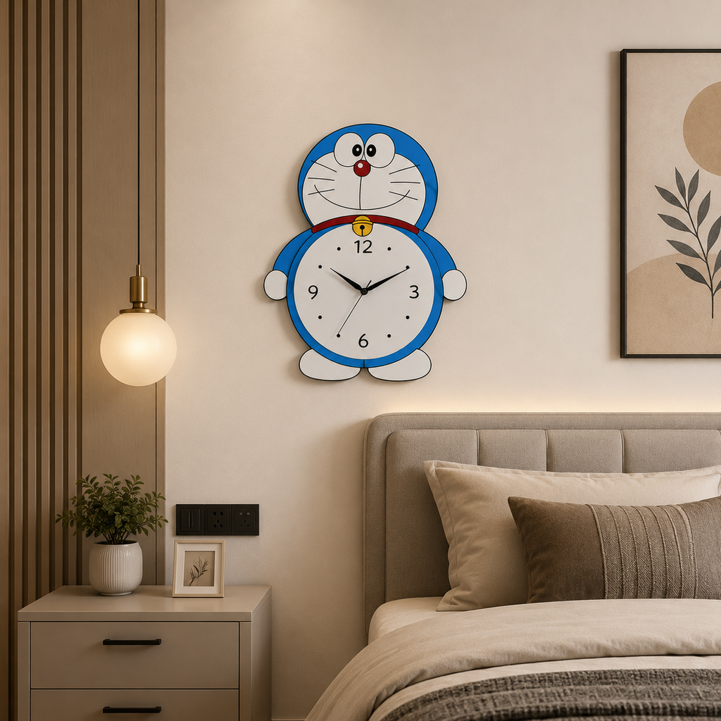 Premium  Wall Clock Doremon
