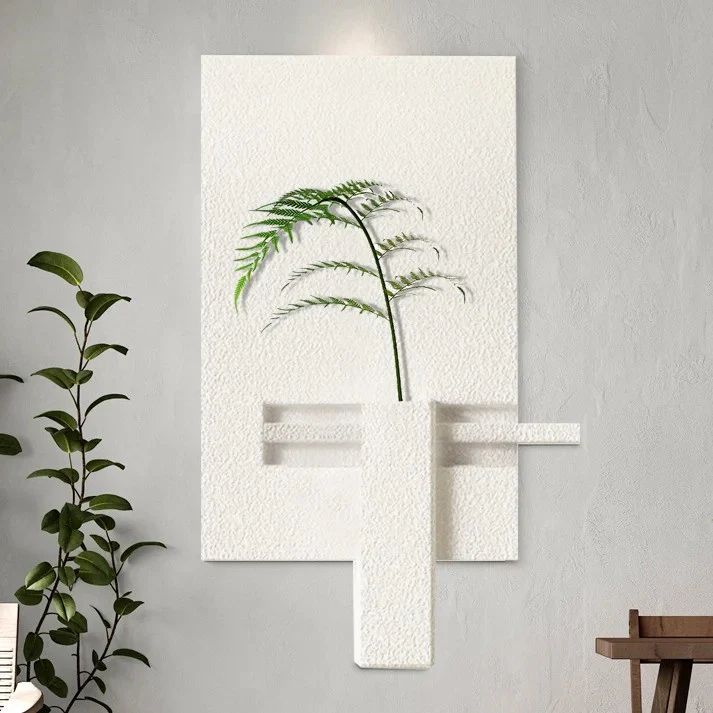 Modern Abstract Textured Wall Art Panel | Minimalist 3D Decorative Wall Hanging | Contemporary Home & Office Wall Décor