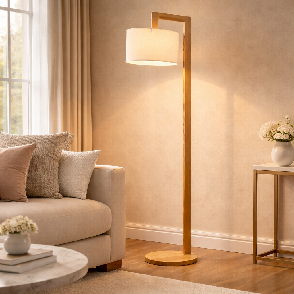 Wooden Luxury Lamp (L-7)