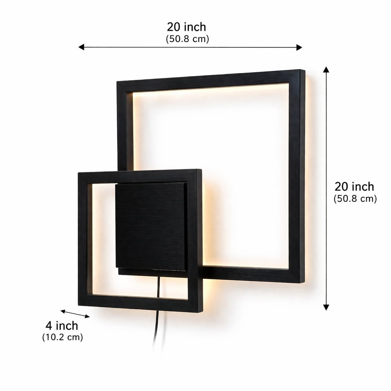 Luxury Wall Lamp (L-Square)
