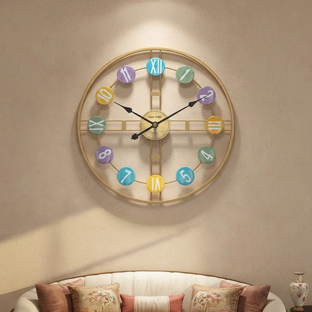 Metal Wall Art Modern Wall Hanging for Bedroom & Home