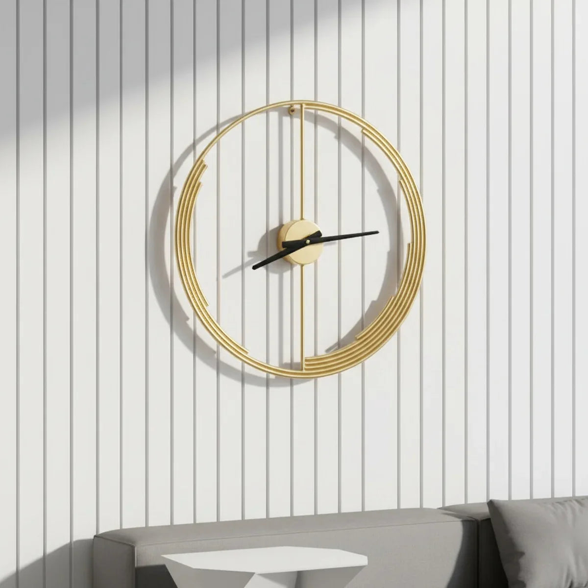 Metal Wall Art Modern Wall Hanging for Bedroom & Home