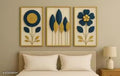 Metal Wall Art Modern Wall Hanging for Bedroom & Home