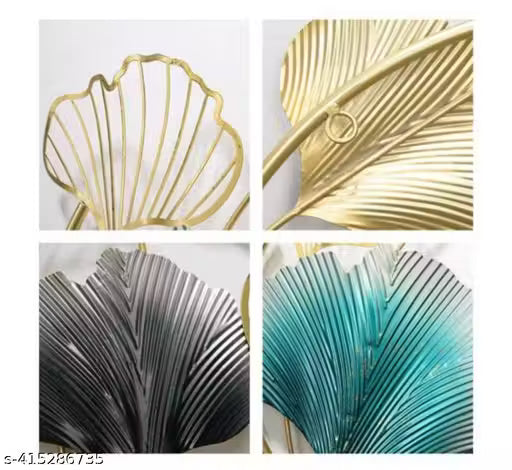 Golden Metal Wall Art