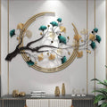 Metal Wall Art Modern Wall Hanging for Bedroom & Home (W-MT)