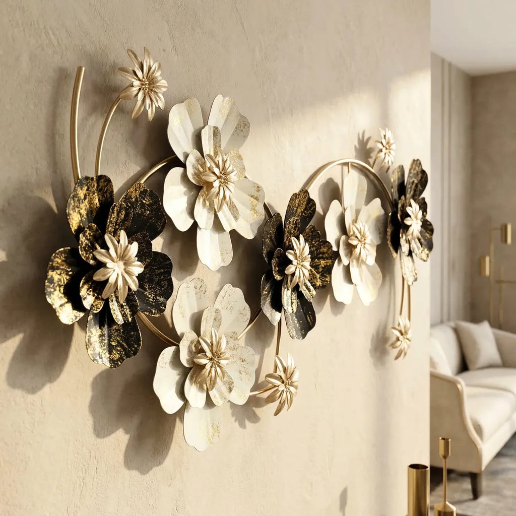 Metal Wall Art Modern Wall Hanging for Bedroom & Home (W-USF)